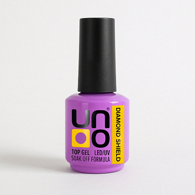 Верхнее покрытие для гель-лака без липкого слоя Uno DIAMOND SHIELD Top Coat 16 г
