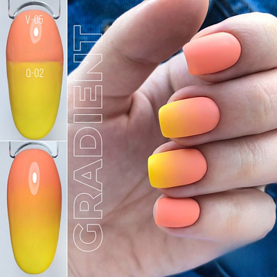 Гель-лак MIO Nails №Q-02 Летнее солнце 8 мл
