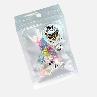 Фигурки объемные Zoo Nail Art пластиковые «Рандомный набор» №1865 20 шт