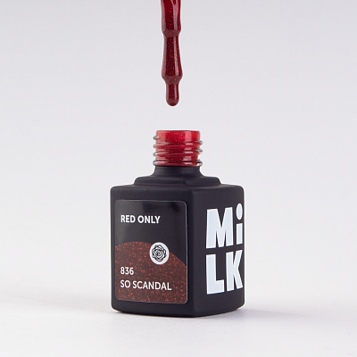 Гель-лак MiLK Red Only №836 So Scandal 9 мл