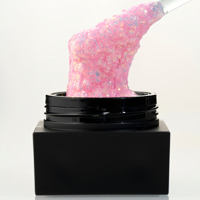 Моделирующий гель Monami Twinkle Gel Pink 15 г