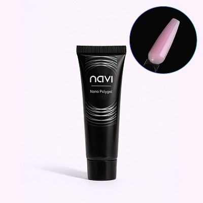 Полигель розовый NAVI Nano Polygel Rose 15 мл