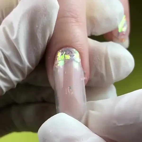 Битое стекло №1031 Zoo Nail Art (лента 20х4 см)