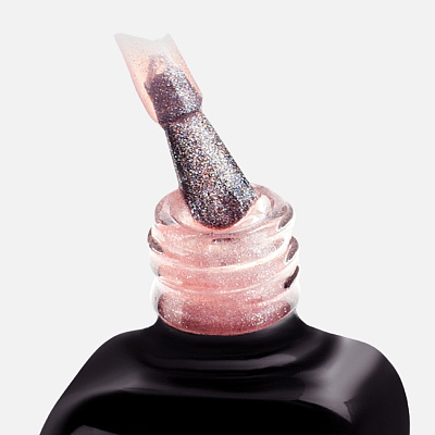 Камуфлирующая база для гель-лака №17 Sparkle Allure IQ Beauty 10 мл
