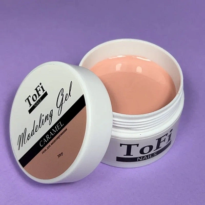 Гель для моделирования Modeling Gel ToFi Caramel 30 г