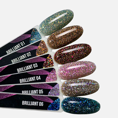 Гель-лак Serebro Brilliant №01 11 мл