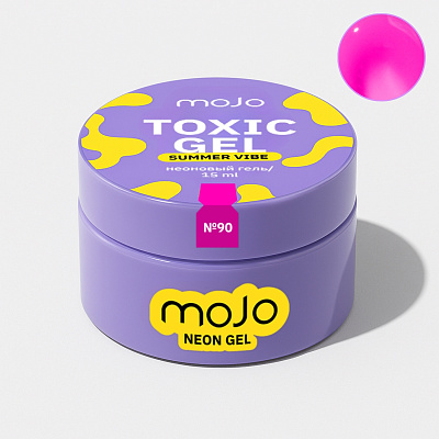 Моделирующий гель MOJO TOXIC gel №90 15 мл
