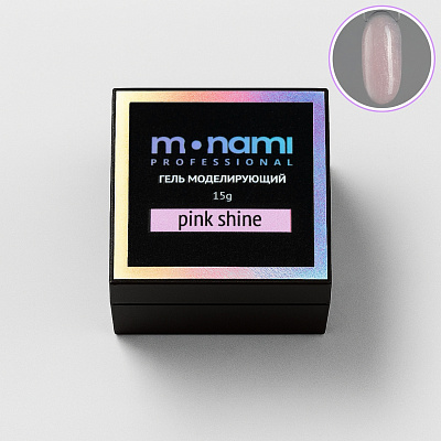 Гель для наращивания и укрепления Monami Gel Pink Shine 15 г