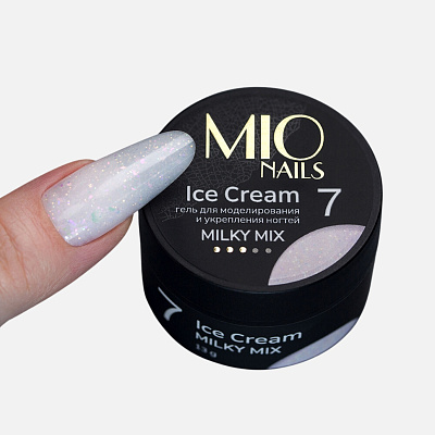 Гель Ice Cream Gel Milky MIX #07 Mio Nails 13 г