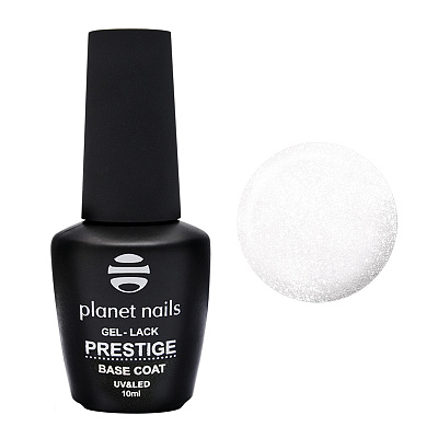Базовое покрытие Planet nails Prestige Base Shimmer Milk 10 мл арт.12584