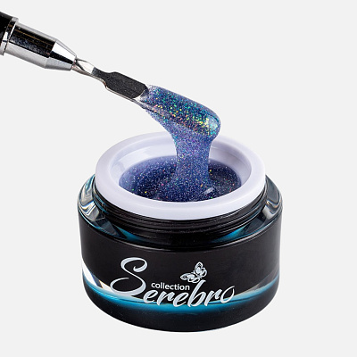 Моделирующий светоотражающий гель Modeling Gel Serebro №06 15 мл