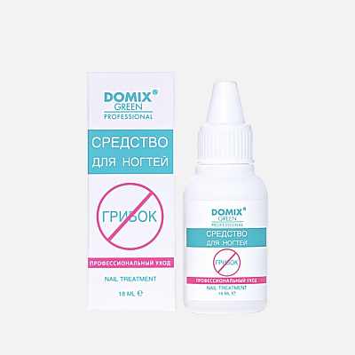 Средство для ногтей профессиональный уход от грибка Domix Green PS 18 мл