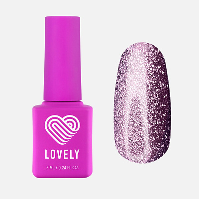 Гель-лак Lovely Glitter Cat №04 7 мл