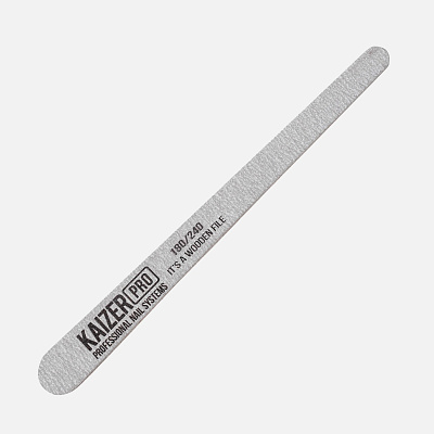 Набор пилок Kaizer Pro NF-68.50 на деревянной основе капля серая 180/240 50 шт