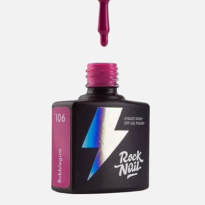 Гель-лак RockNail №106 Basic Bubblegum 10 мл