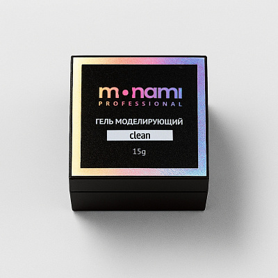 Гель для наращивания и укрепления Monami Gel Clean 15 г