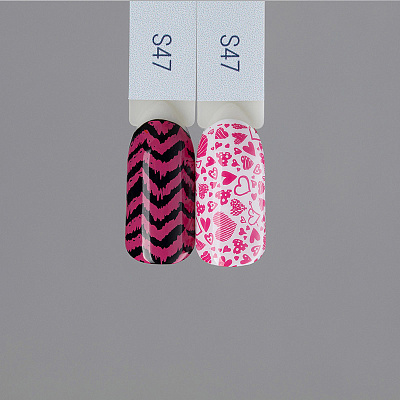 Лак для стемпинга Swanky Stamping S47, Hot pink, 6 мл
