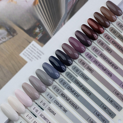 Гель-лак MIO Nails №E-10 Графит 8 мл