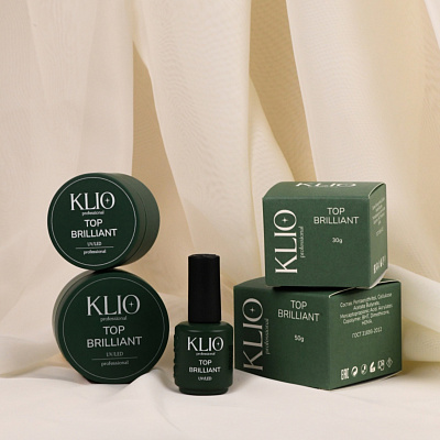 Топ без липкого слоя Brilliant Klio professional 30 г (в баночке с широким горлышком)