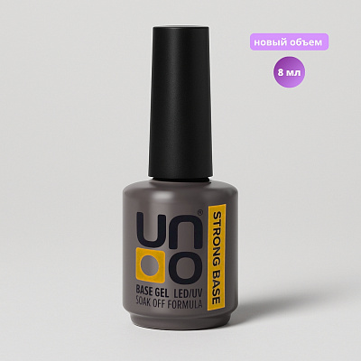 База для гель-лака UNO Strong Base прозрачная 8 г