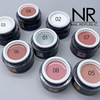 Гель моделирующий Nail Republic Gel Classic №04 GC15/04, 15 гр