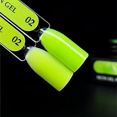 Гель для наращивания ENIGMANIC NEON gel №02 15 мл