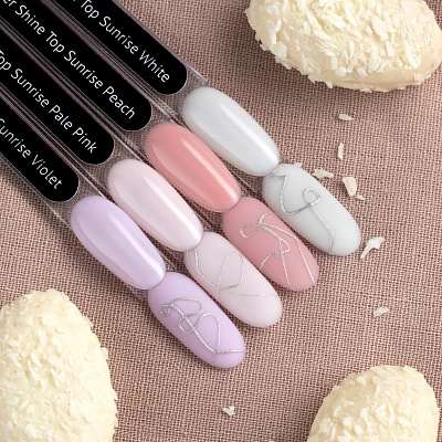 Камуфлирующий топ Super Shine Top Monami Sunrise Peach 8 мл