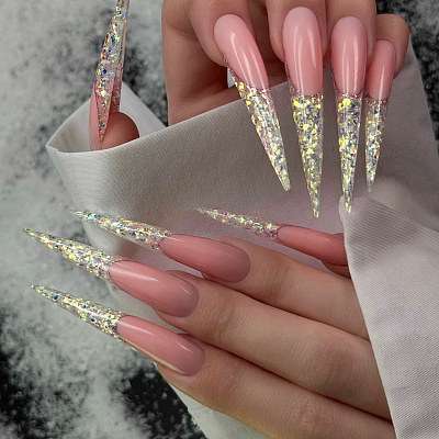 Гель для наращивания Monami голографический Crystal Gel №05 15 г