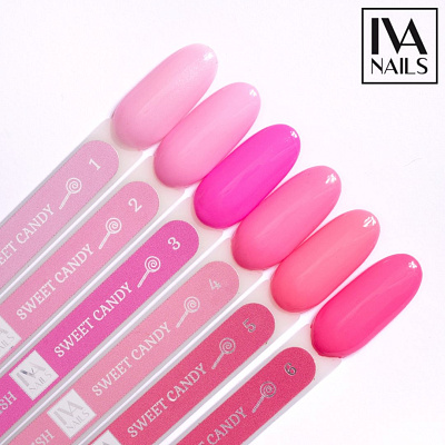 Гель-лак IVA NAILS Sweet Candy №06, 8 мл