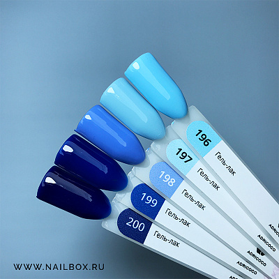 Гель-лак ADRICOCO №199 классический синий, 8 мл