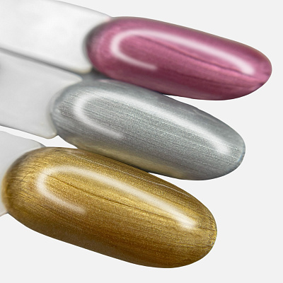 Гель-краска без липкого слоя Painting Metal Gel Rose Gold Lovely 5 мл