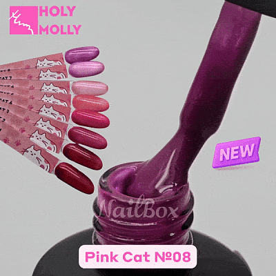 Гель-лак Holy Molly Pink Cat 08 11 мл