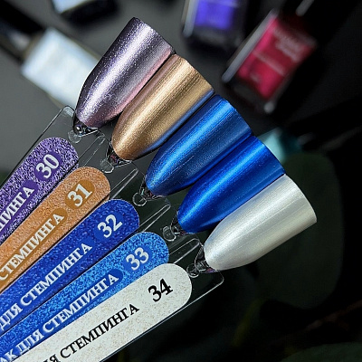 Лак для стемпинга ENIGMANIC Metallic №30 6 мл