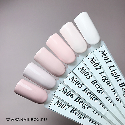 Гель-лак HIT Бежево-коричневая коллекция №05 (Beige), 9 мл