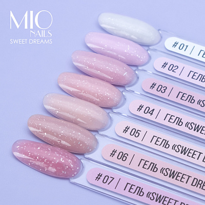 Моделирующий гель MIO Nails Sweet Dreams №01 12 г