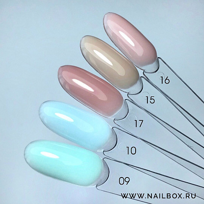 Камуфлирующая каучуковая Rubber-база для гель-лака Grattol Milky Base Camouflage №15 (GTBC15), 9 мл