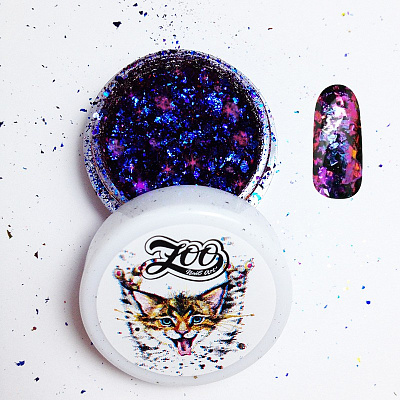 Хлопья Юки Zoo Nail Art, №1177