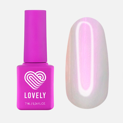 Топ для гель-лака с эффектом втирки розовый Riviere Pink Lovely 7 мл