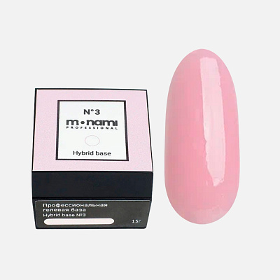 Камуфлирующая база для гель-лака Monami Hybrid Base №03 15 г