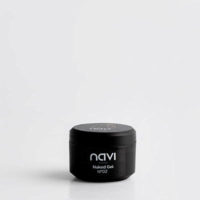 Моделирующий гель NAVI полупрозрачный нюд Naked Gel 02 15 мл