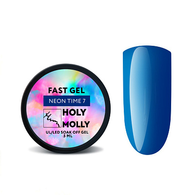 Моделирующий гель Holy Molly Fast Gel Neon Time №07 5 мл