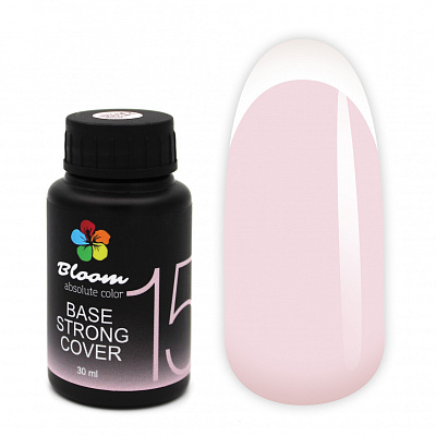 Жесткая база для гель-лака Bloom Strong оттенок №15 30 мл
