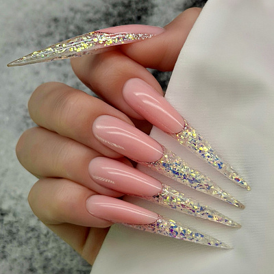 Гель для наращивания Monami голографический Crystal Gel №05 15 г