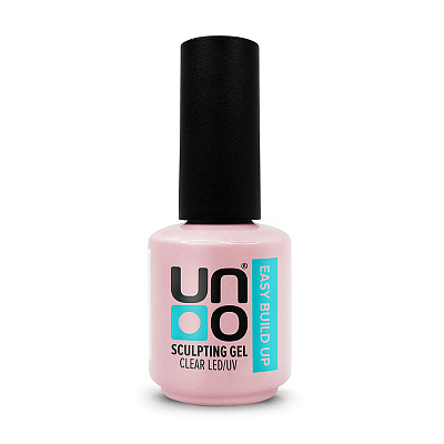 Моделирующий базовый гель прозрачный Uno Easy Build Up Clear, 15 г