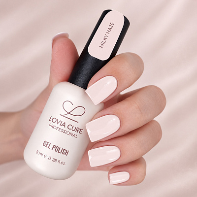 Гель-лак LOVIA CURE 160 Milky Haze 8 мл