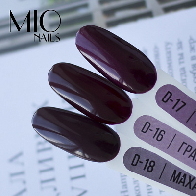 Гель-лак MIO Nails №D-18 Махагон 8 мл