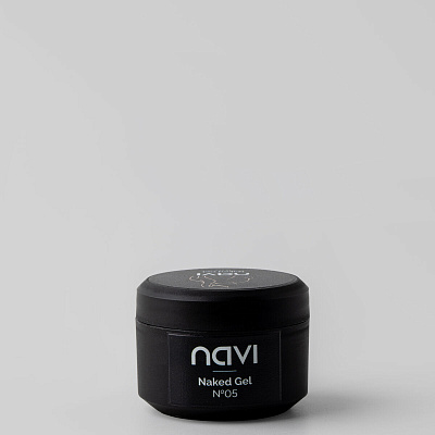 Моделирующий гель NAVI полупрозрачный нюд Naked Gel 05 15 мл