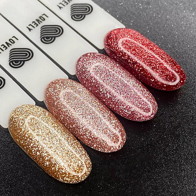 Гель-лак кошачий глаз Gold Autumn Lovely GA04 7 мл
