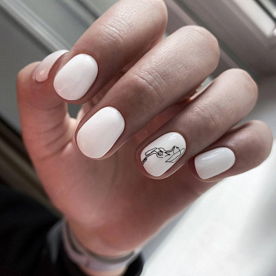 Гель-лак MIO Nails №A-01 Первый снег 8 мл