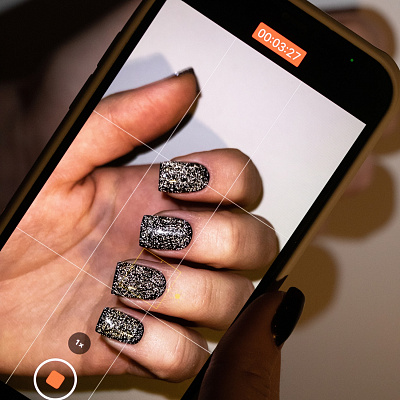 Топ для гель-лака Супер блеск со светоотражающими частицами Super Shine Starburst Holographic Monami 8 г